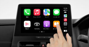 新型アクアのディスプレイ